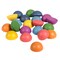 Tickit Rainbow Wooden Semispheres, 21-Piece Set 73985 - alternate 2